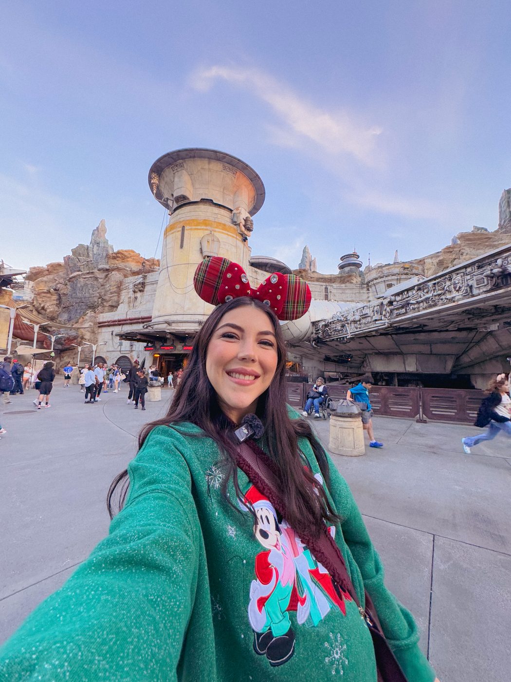 Dani Godinez en Star Wars: Galaxy's Edge, en Hollywood Studios.