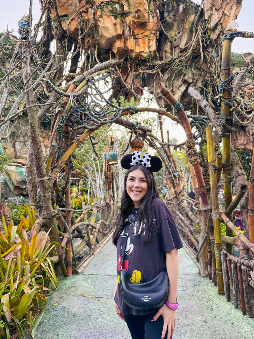 Dani Godinez en Pandora, The World of Avatar, en Disney's Animal Kingdom, Walt Disney World